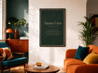 Anam Cara Irish definition print – framed print on the wall
