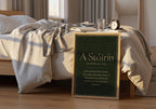 A Stóirín Irish definition print – framed print on the wall