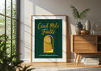Céad Míle Fáilte Door Irish print – room mockup 6