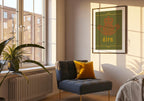 Claddagh Éire Irish print – room mockup 6