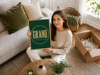 Grand Typography Irish print – room mockup 5