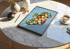 Wildflower Éire Map Irish print – room mockup 2