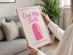 Céad Míle Fáilte Door Irish print – room mockup 9