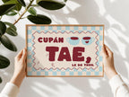 Cupán tae le do thoil Irish print – wall mockup 3