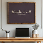 Thanks a Mill Irish print – photo 7