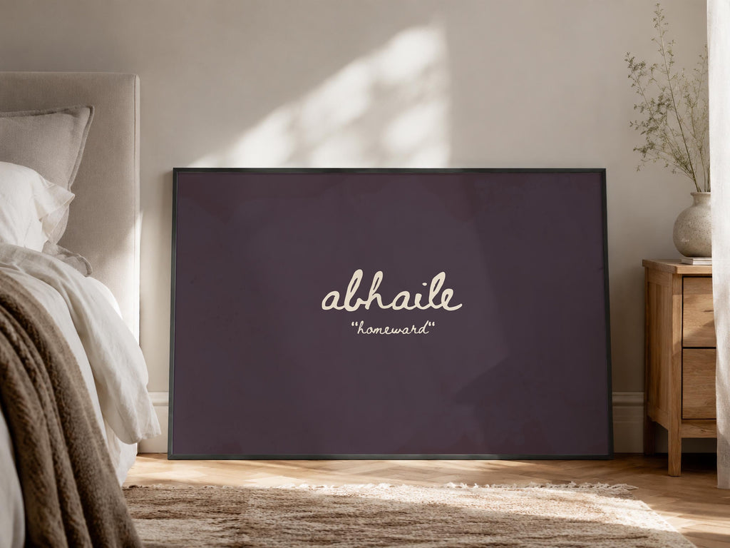 Abhaile Homeward Irish print – photo 9
