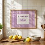 Irish House Blessing Retro Stripe print – photo 3