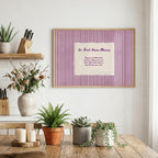 Irish House Blessing Retro Stripe print – photo 5