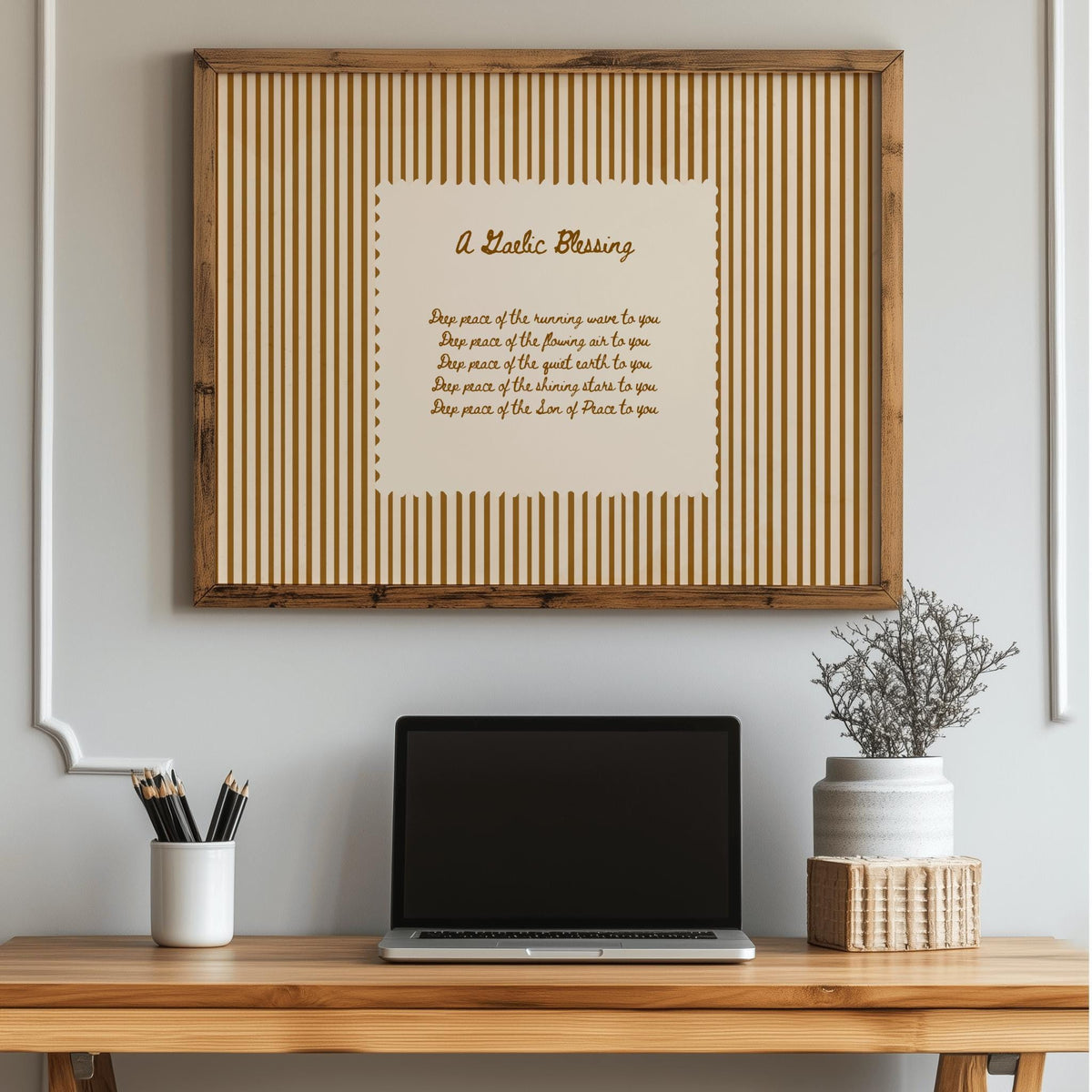 Gaelic Blessing Farmhouse print – photo 4