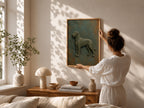 Vintage Great Dane Silhouette Irish print – photo 10