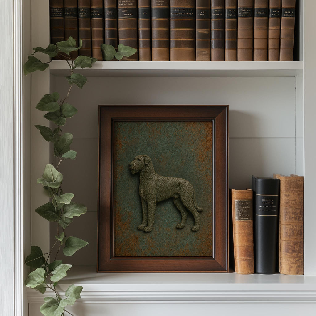Vintage Great Dane Silhouette Irish print – photo 2