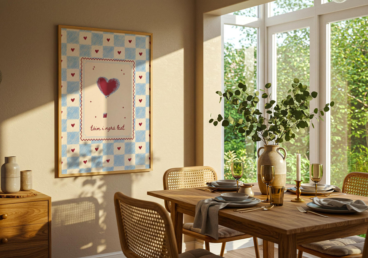 Irish Love Hot Air Balloon print – photo 6