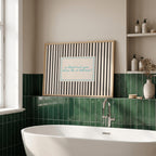 An bhfuil cead agam dul go dtí an leithreas Irish print – wall mockup 6