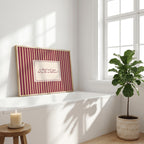An bhfuil cead agam dul go dtí an leithreas Irish print – wall mockup 6