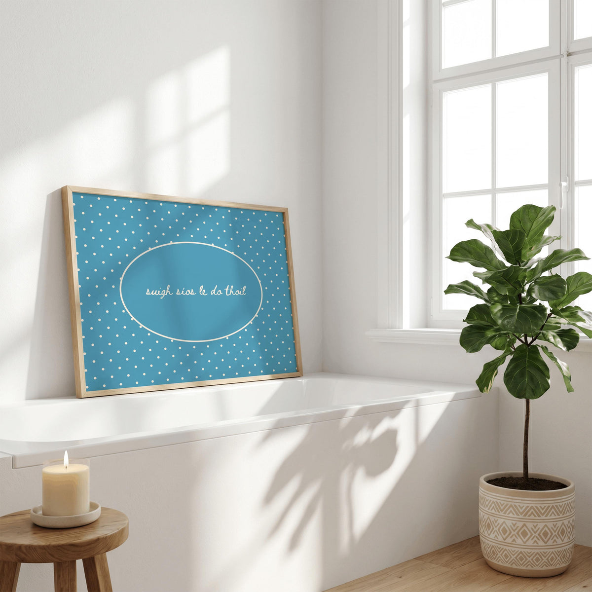 Suigh Síos Le Do Thoil Irish print – mockup 6