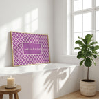 Suigh Síos Purple Diamond Irish print – photo 7