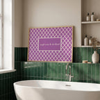 Suigh Síos Purple Diamond Irish print – photo 2