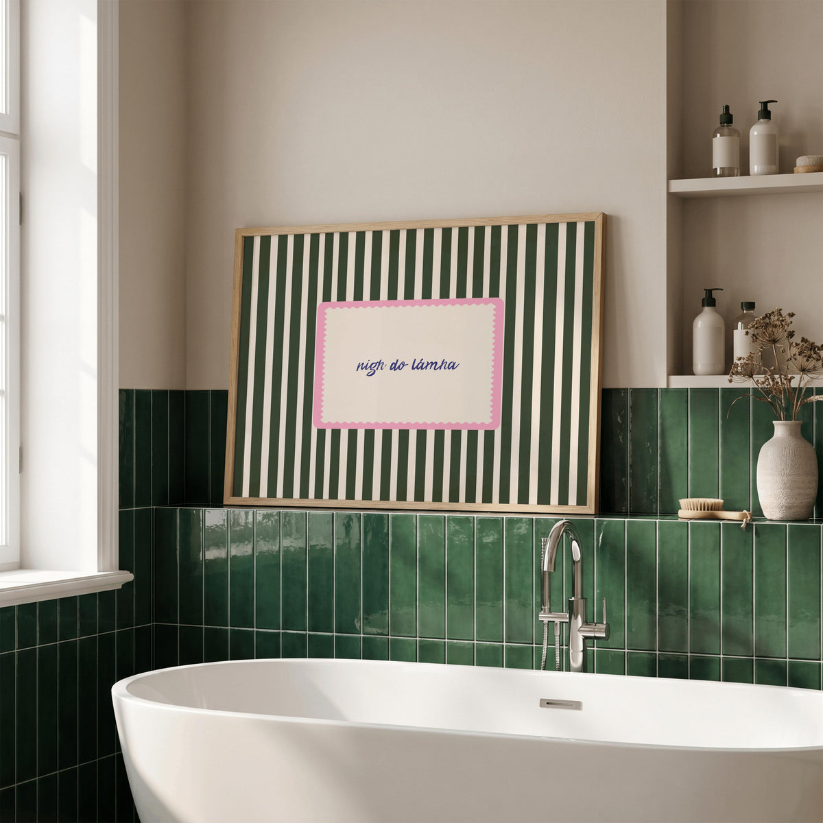 Nigh Do Lámha Irish print – mockup 7