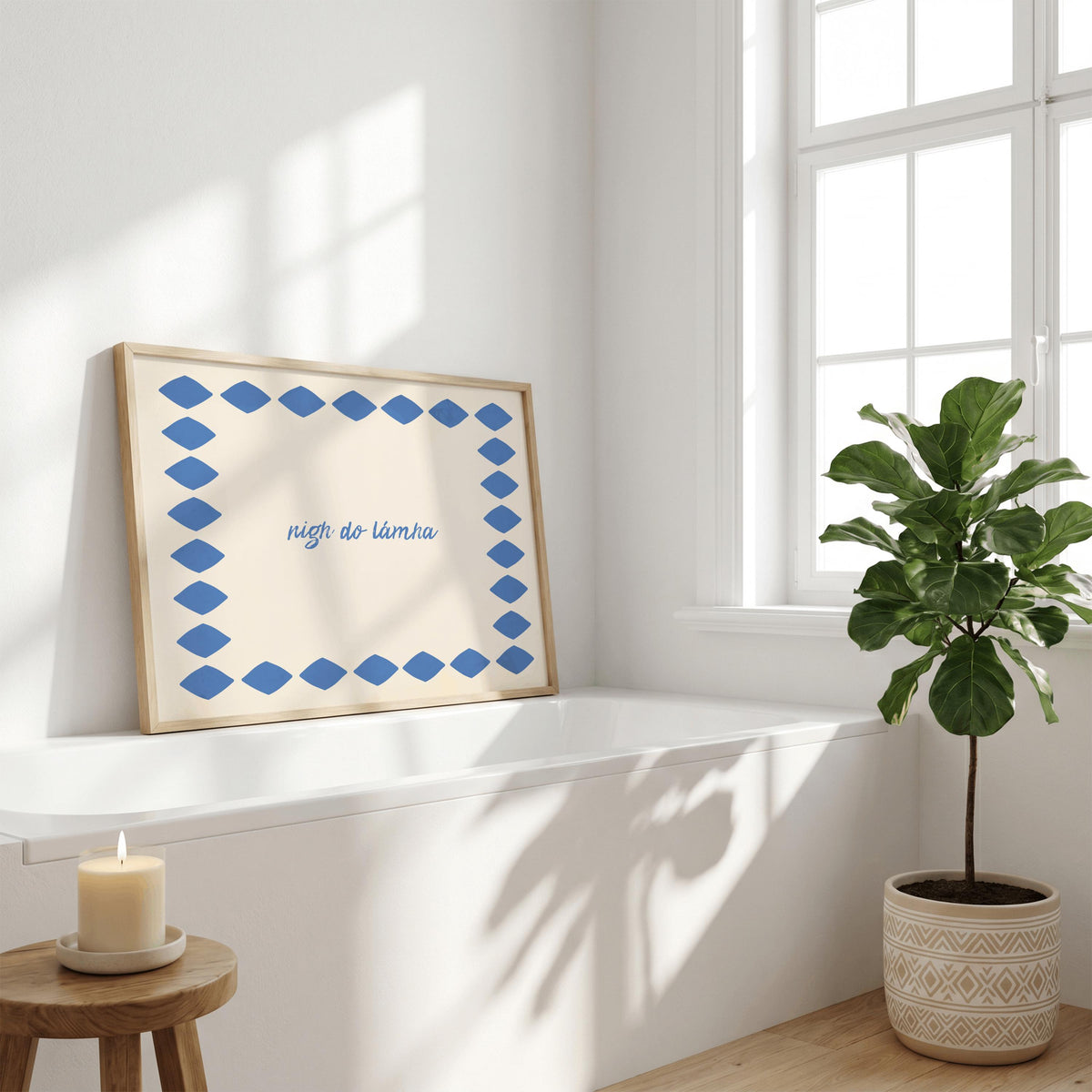 Nigh Do Lámha Irish print – mockup 6