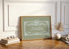 Hearth and Home Irish proverb print – detail view