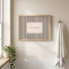 Tá Tú Go Hálainn scalloped Irish print – wall mockup 1