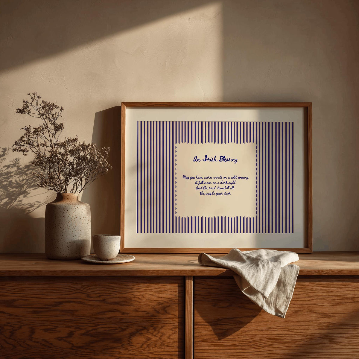 Irish Blessing Handlettered print – photo 3