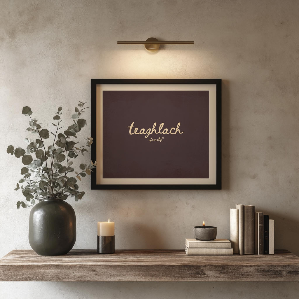 Teaghlach Family Irish print – photo 6
