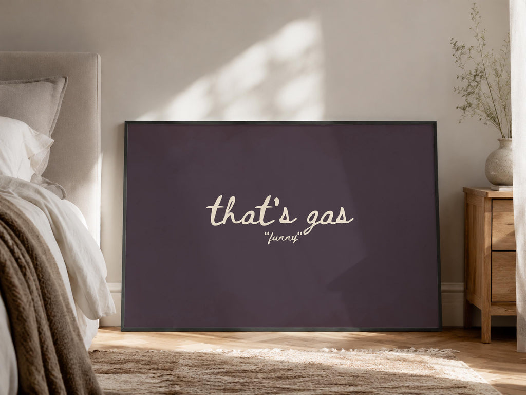 That's Gas Irish print – photo 2