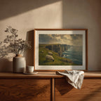 Cliffs of Moher sheep print – mockup 6