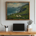 Irish coast sheep print – mockup 6
