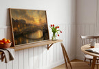 Ha'penny Bridge Dublin Irish print – wall mockup 7