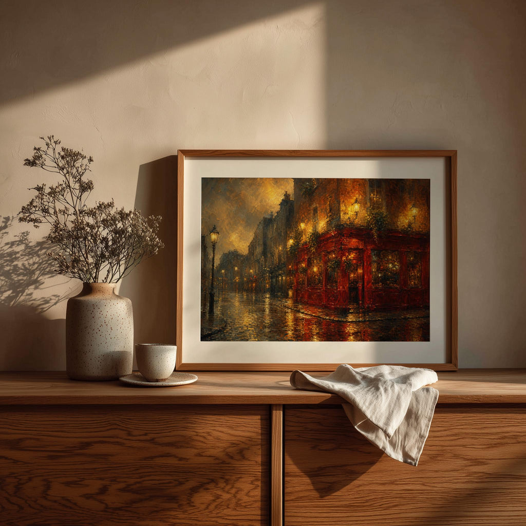 Temple Bar Dublin Irish print – mockup 4