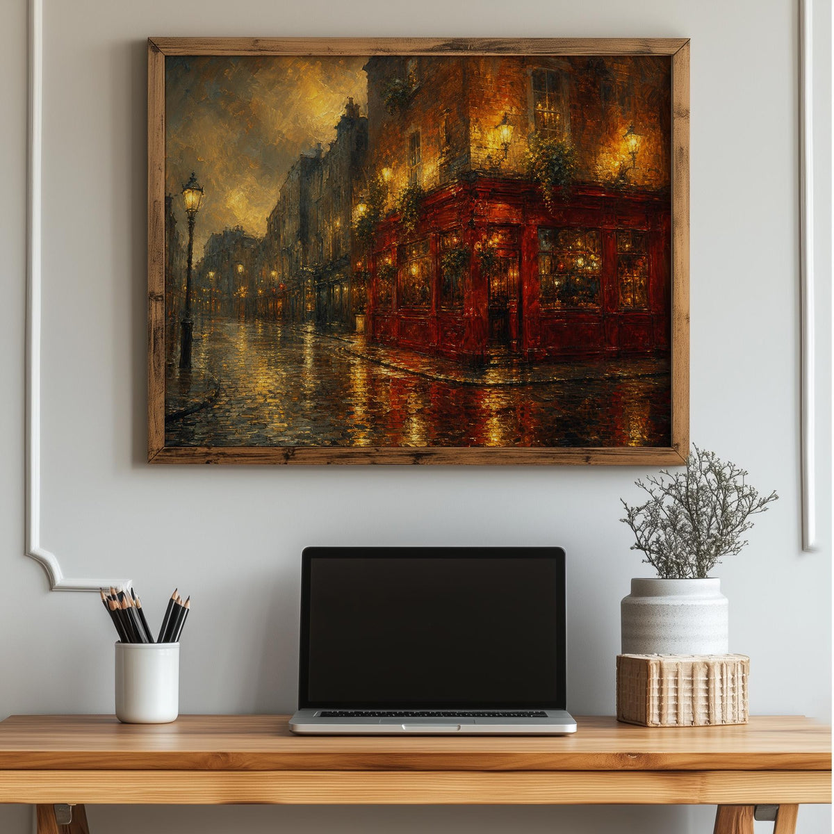 Temple Bar Dublin Irish print – mockup 5