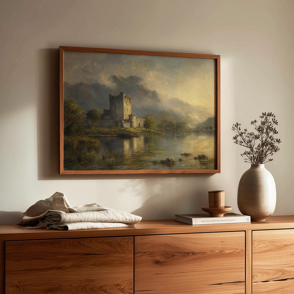 Ross Castle Irish print – mockup 2