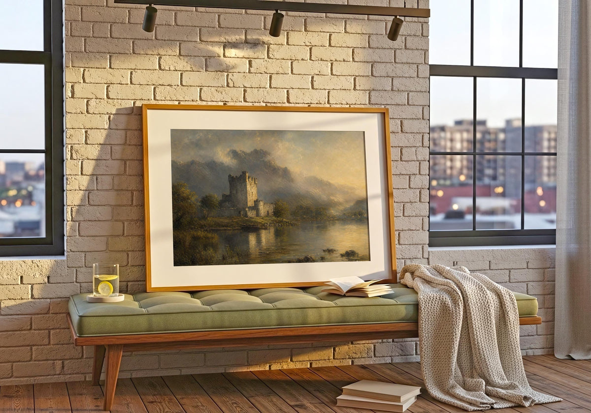 Ross Castle Irish print – mockup 10