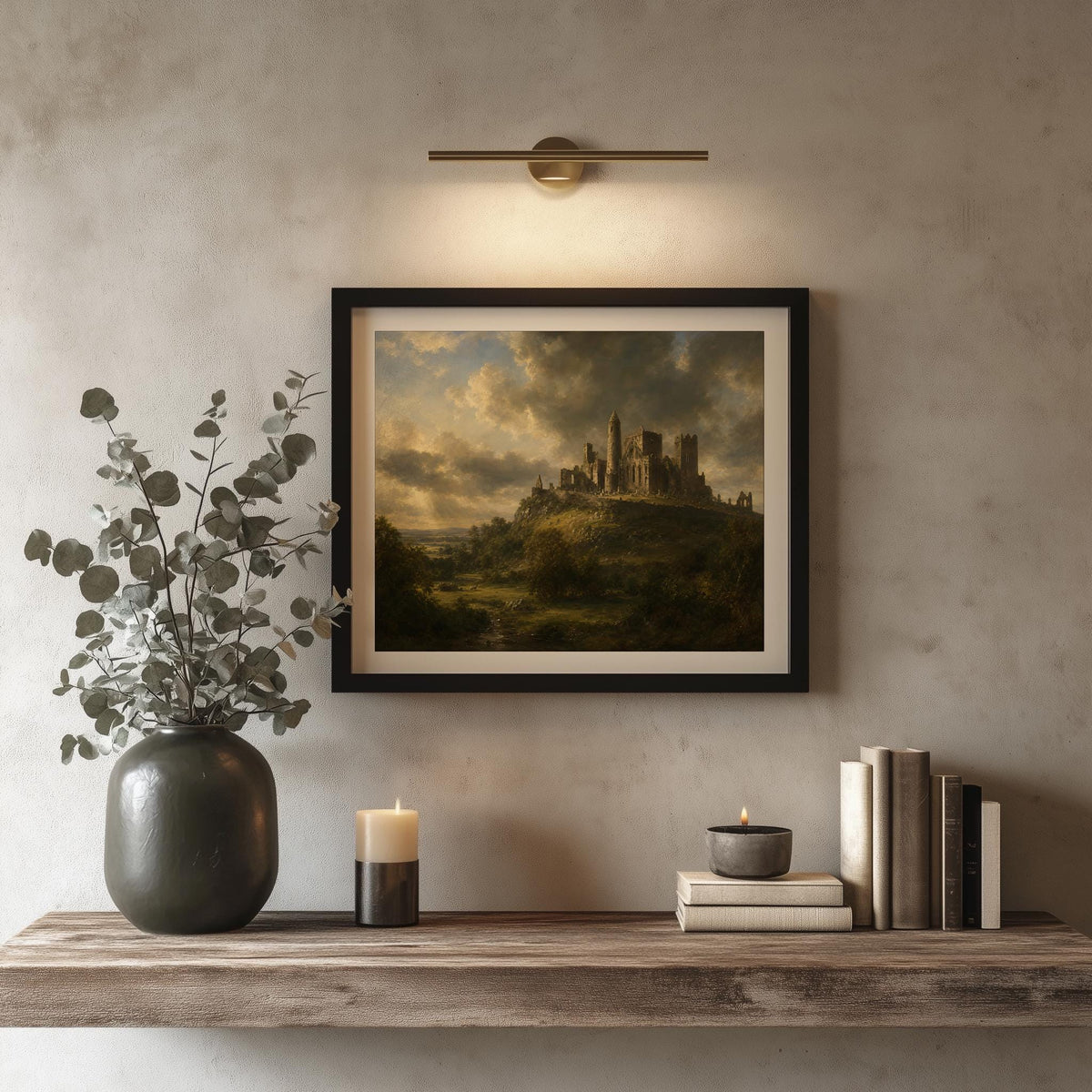 Rock of Cashel Irish print – mockup 3