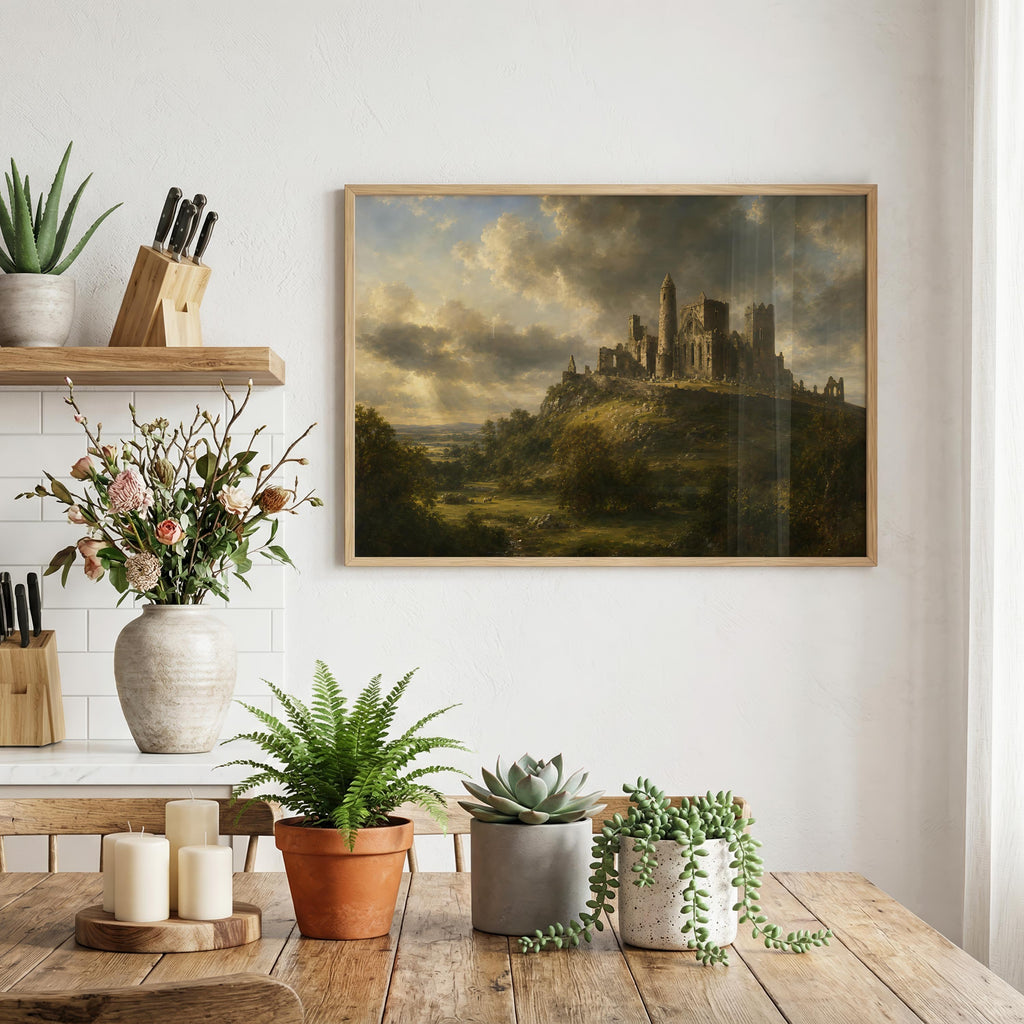 Rock of Cashel Irish print – mockup 6