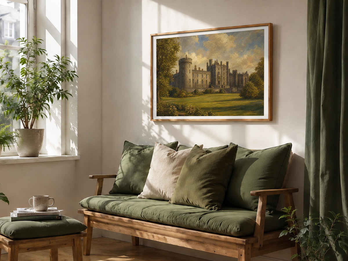 Kilkenny Castle Irish print – mockup 7