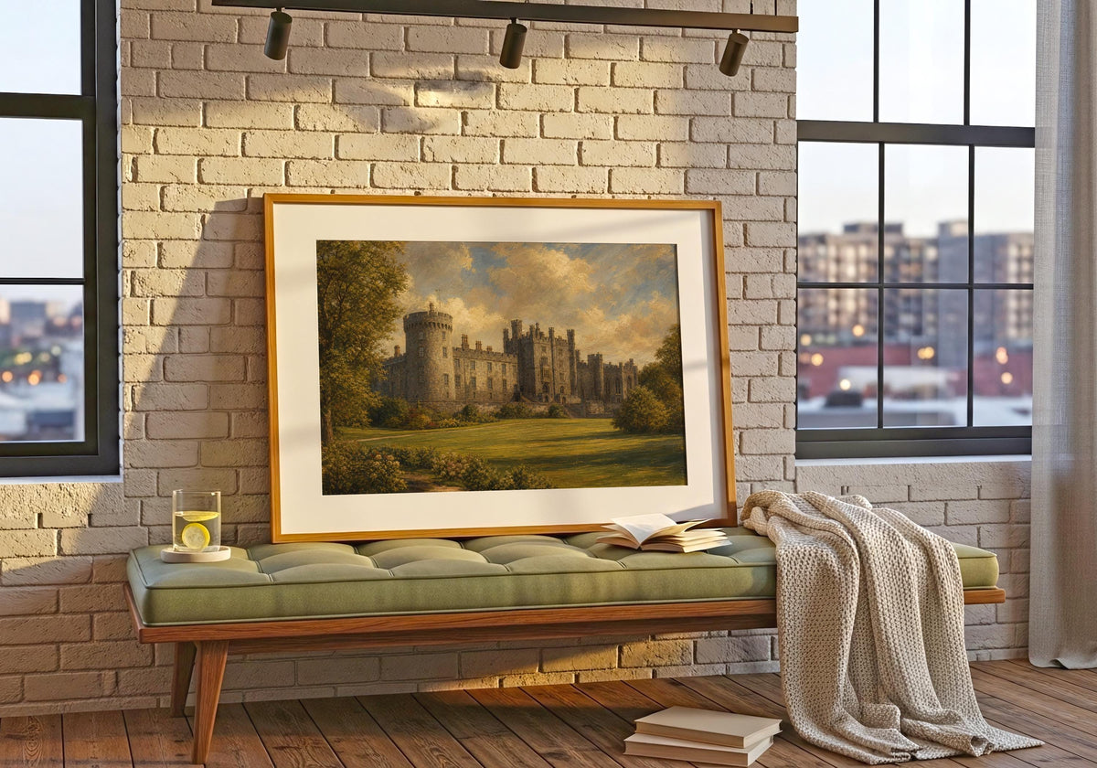 Kilkenny Castle Irish print – mockup 9