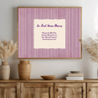 Irish House Blessing Retro Stripe print – photo 6
