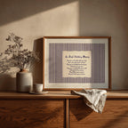 Irish Wedding Blessing Navy print – photo 5