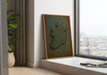 Vintage Ireland Map Silhouette Irish print – photo 2