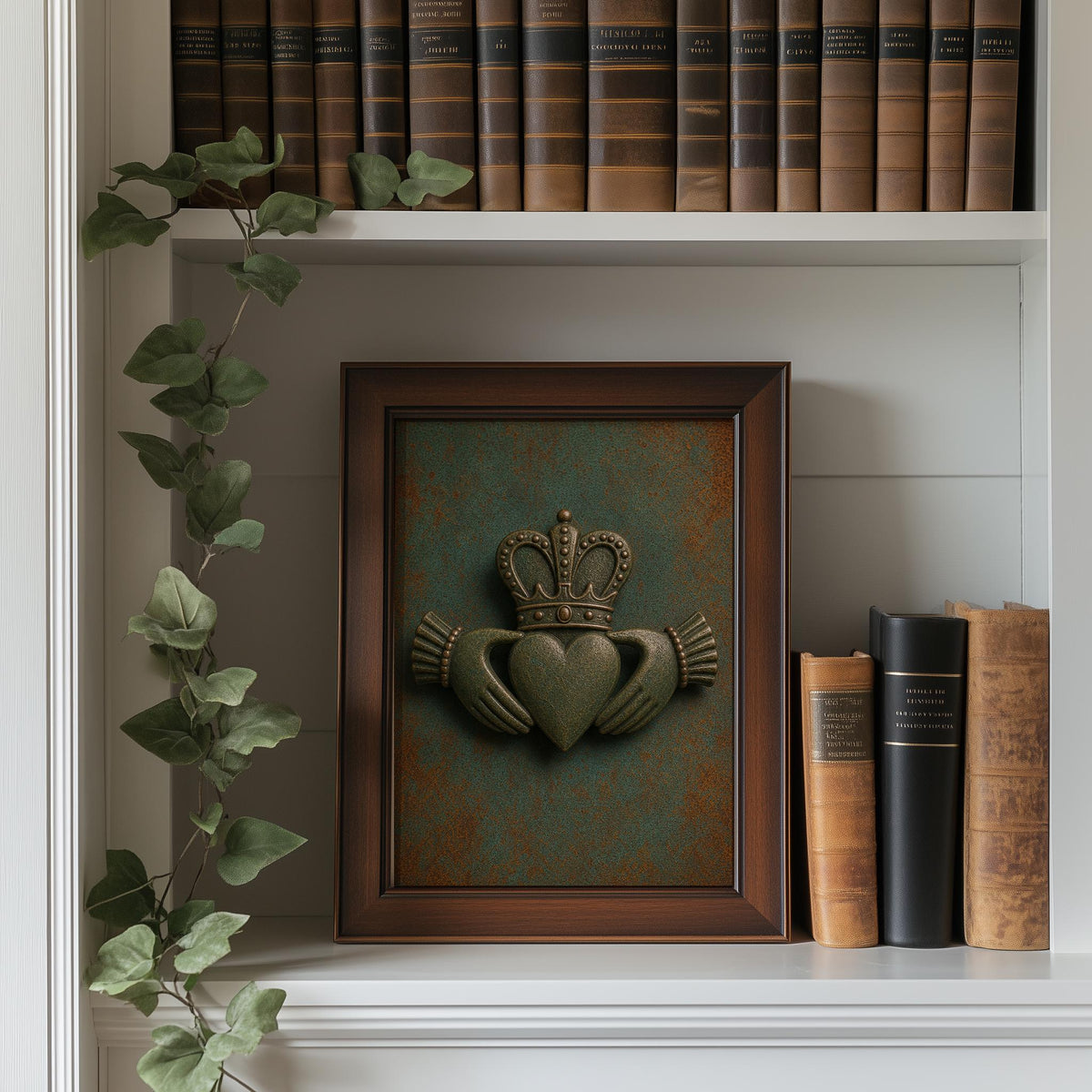 Claddagh Heart Vintage Irish print – photo 6
