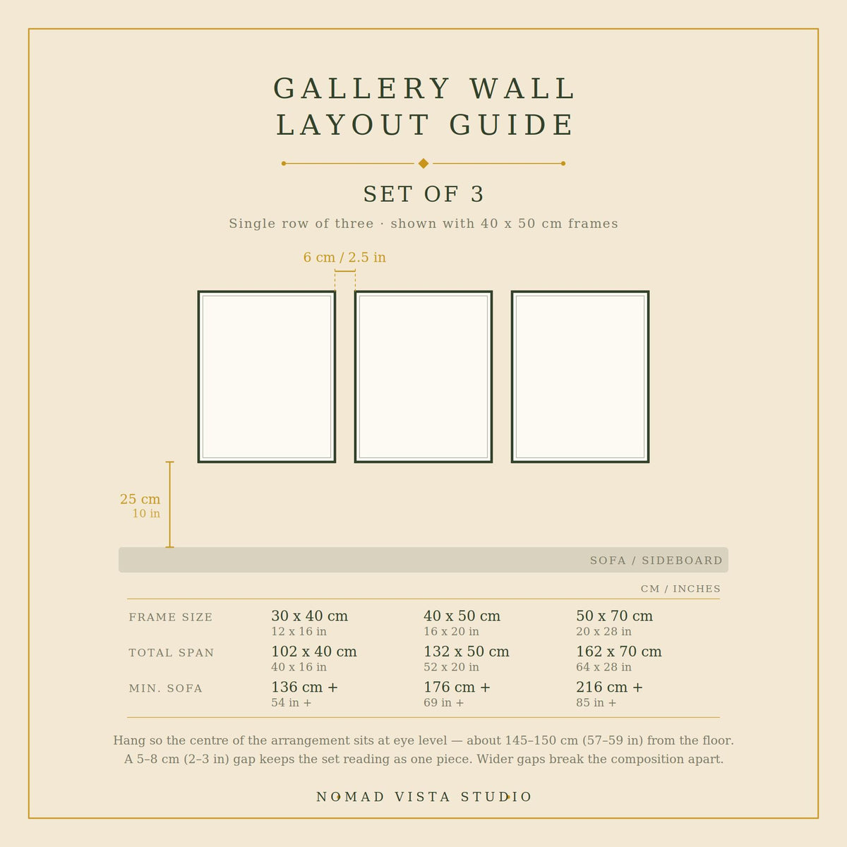 Shamrock, Claddagh and harp verdigris Irish print set – wall mockup 8