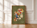 Fáilte Floral Bouquet Irish print – room mockup 1