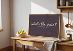 What's the Craic Plum Irish print – photo 9
