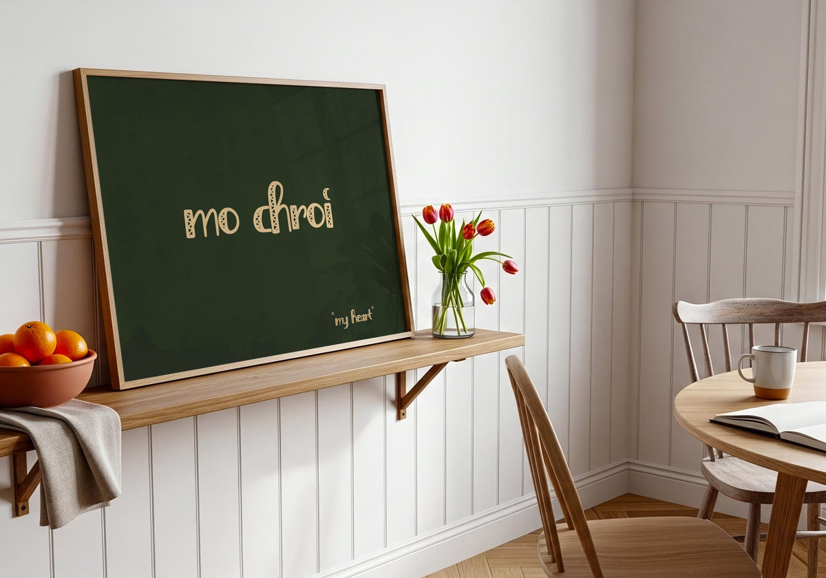 Mo Chroi Irish print – photo 2