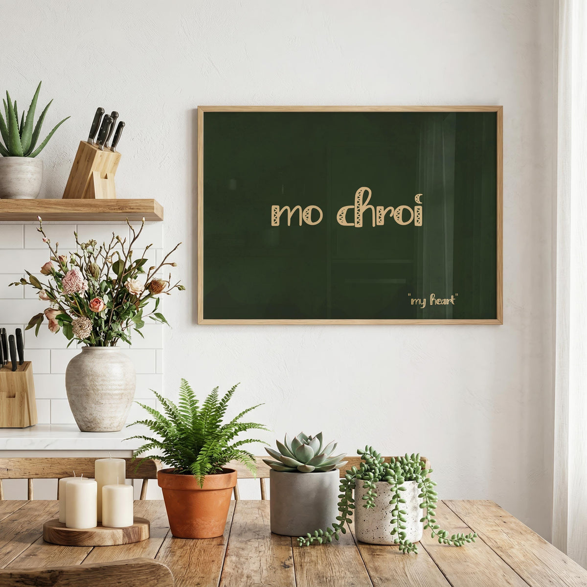 Mo Chroi Irish print – photo 3
