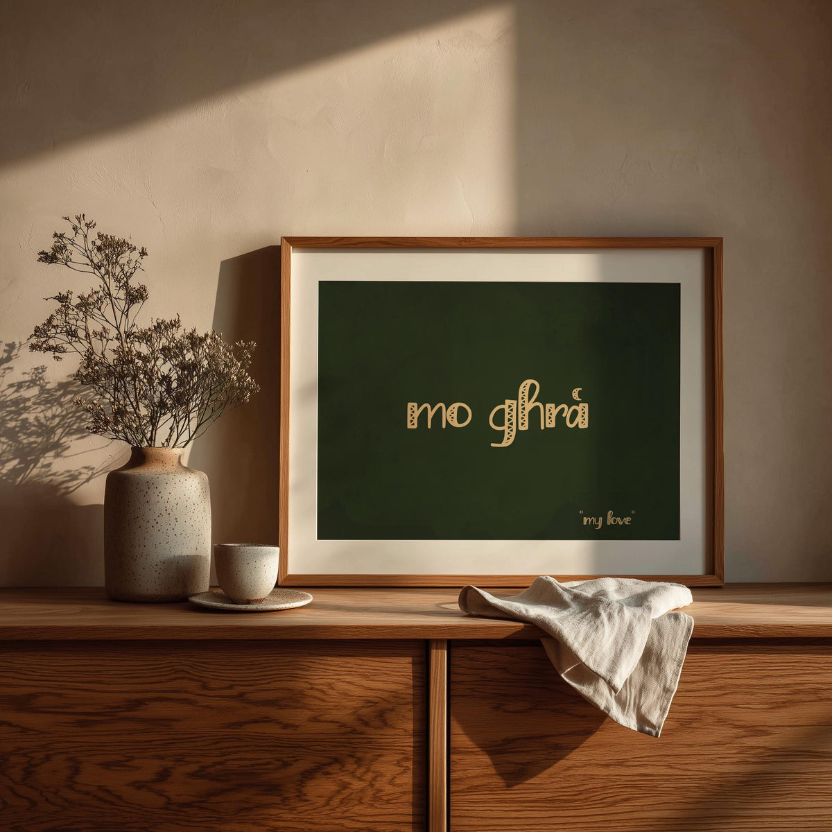 Mo Ghrà My Love Irish print – photo 6