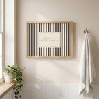 An bhfuil cead agam dul go dtí an leithreas Irish print – wall mockup 3